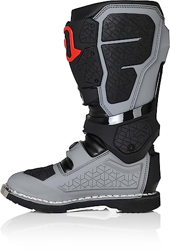 ACERBIS X-Rock MM Botas de Motocross (Black/Grey/Red,41)