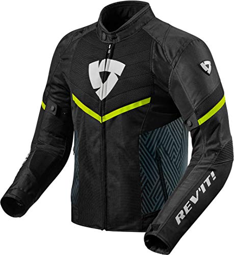 Chaqueta REVIT ARC Aire Negro Amarillo Fluo TAMAÑO L