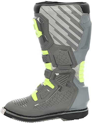 Acerbis Botas X-Race, Unisex Adulto, Gris y Amarillo, 40 EU