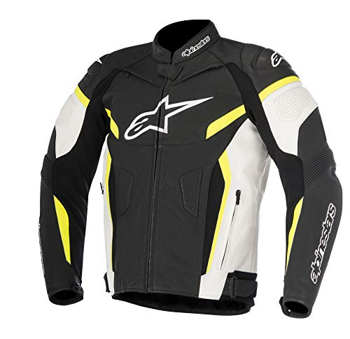 Alpinestars Chaqueta de moto GP Plus R V2 chaqueta negro/blanco/rojo, negro/blanco/amarillo, 50