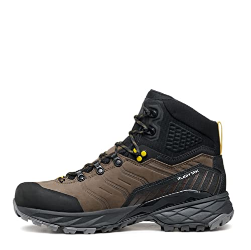 Scarpa Rush TRK Pro GTX, Botas de Senderismo Unisex Adulto, Volcano, 43 EU