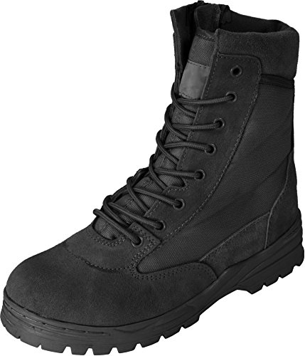 Security botas con cremallera negro - 45