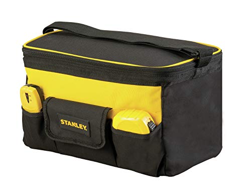 STANLEY STST1-73615 Bolsa Profunda para herramientas, Tapa plana (14