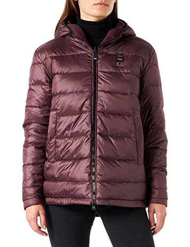 Blauer Chaqueta Corta Reversible Acolchada, 759 Gelso Purple, XL para Mujer