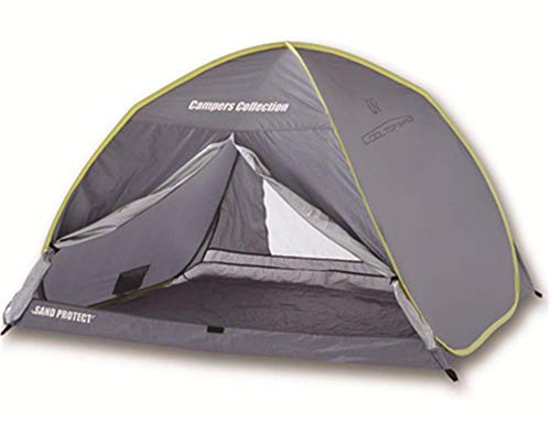 LUEMDSS Beach 2-3 People Shade Fast Open Family Leisure Gray Tent Tienda de Viaje Deportiva al Aire Libre ventilación de protección Solar Duradera