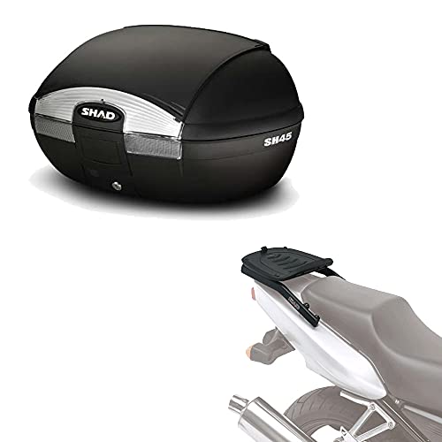 Sh45he111 - Kit fijacion y Maleta baul Trasero sh45 Compatible con Kawasaki versys 650 2010-2014