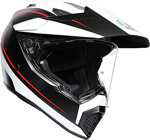 AGV Casco AX9 XXL PACIFIC ROAD MATT BLACK/WH/RED