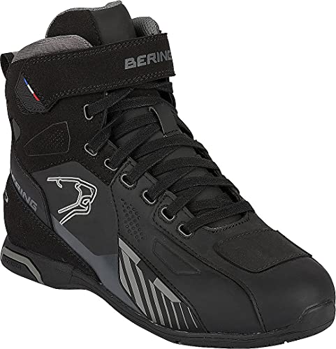 Bering Tiger Botas de motocicleta para mujer (Black,38)