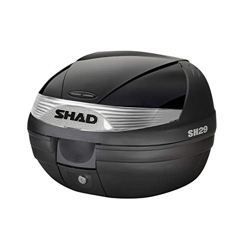 Motodak Top Case Shad SH29 29 - Cubierta para Patinete maxiscoter (29 L), Color Negro