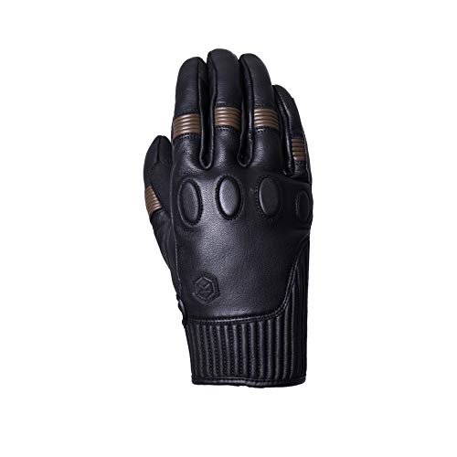 KNOX Hanbury Guantes, Mujer, Negro/marrón, XX-Large