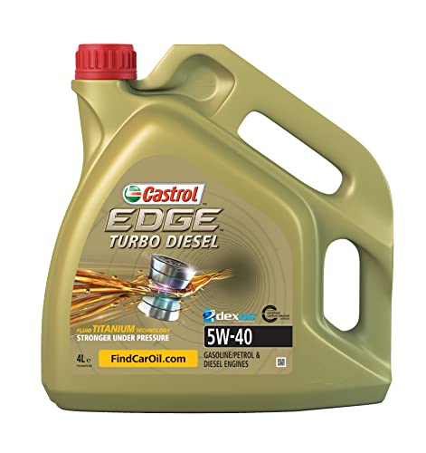 Castrol EDGE Turbo Diesel 5W-40 Aceite de Motor 4L