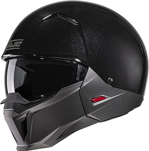 HJC Helmets Casco jet moto I20 Noir Metal/METAL BLACK XXL