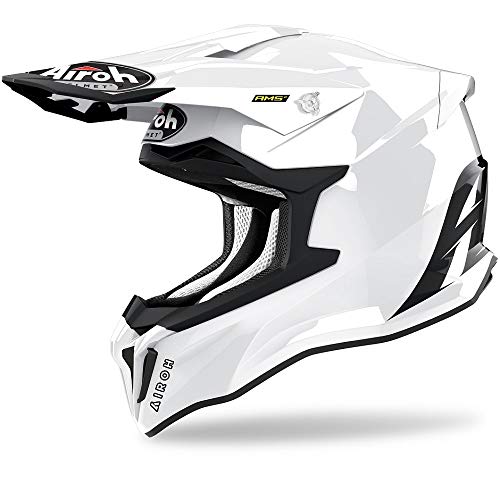 Airoh Helmet Striker Color White Gloss M