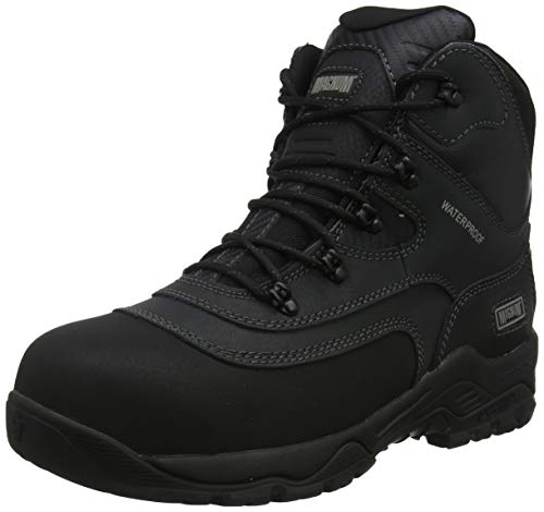 Magnum Broadside 6.0 CT CP WP, Botas de Trabajo Unisex Adulto, Negro Negro 21, 13 UK