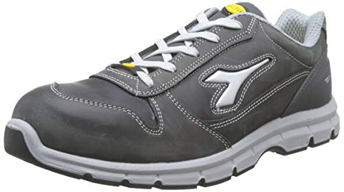 Utility Diadora RUN LOW S3 SRC ESD, Zapatos de construcción Unisex Adulto, GRIS (CASTELLO), 45 EU