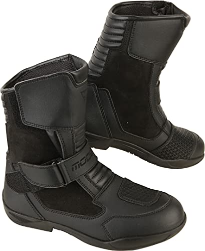 Modeka Orella Botas de moto para damas (Black,38)