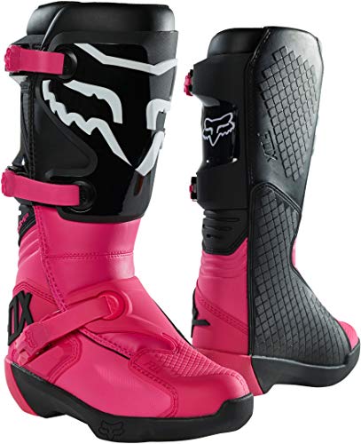 Fox Racing Botas Comp para mujer, hebilla, botas Comp para mujer, hebilla