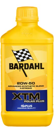 Bardahl Aceite Moto XTM SYNT 20W-50 4 tiempos POLARPLUS 1 litro 360040 (3)