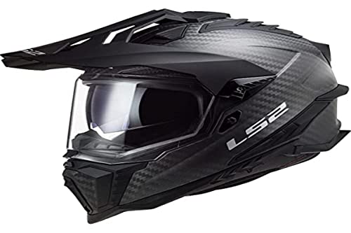 LS2, casco cross de moto Explorer, XL, Gloss Carbon