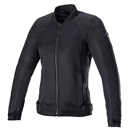 Alpinestars Eloise V2 Women's Air Jacket (2XL, Black/Black)