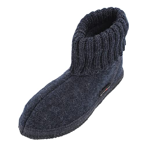 HAFLINGER Karl, Botas de Estar por casa niños, Azul-Blau (79 kapitän), 34