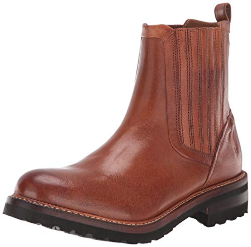 FRYElla Moto, Botas Estilo Chelsea Mujer, coñac, 38 EU