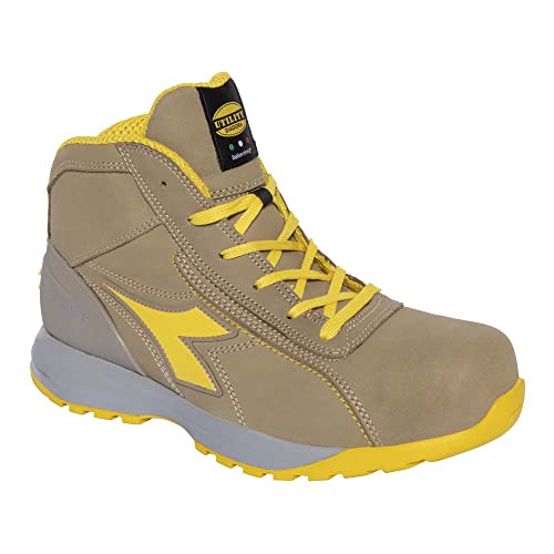 DIADORA Glove MDS Mid S3 HRO SRC, Botas Unisex Adulto, Moon Rock Grey, 43 EU