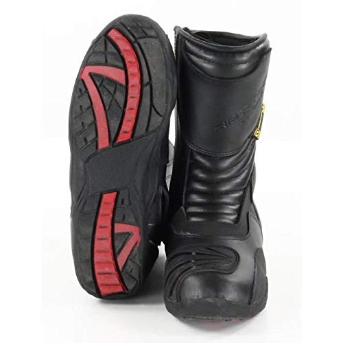 Botas de moto Rider-Tec CE, color negro