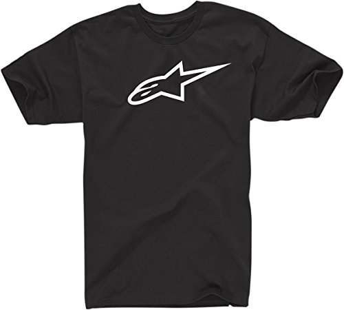 Camiseta Alpinestars Ageless Classic Negro-Blanco (L , Negro)