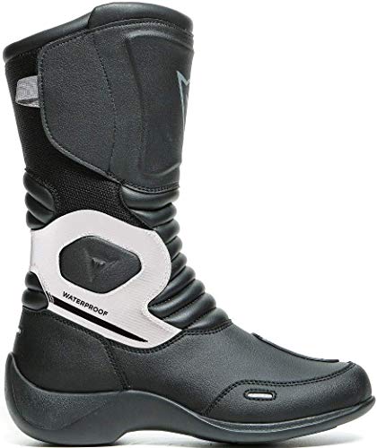 Dainese Aurora Lady D-WP impermeable Señoras Botas de Motocicleta (Black/White,37)