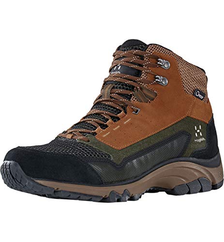 Haglöfs Skuta Mid Proof Eco, Botas de Senderismo Hombre, Marrón (Oak/Deep Woods 47t), 42 2/3 EU