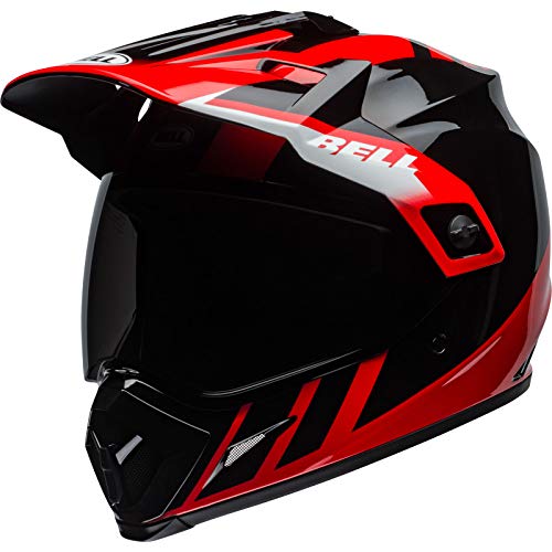 BELL HELMET MX-9 ADVENTURE MIPS DASH BLACK/RED/WHITE S