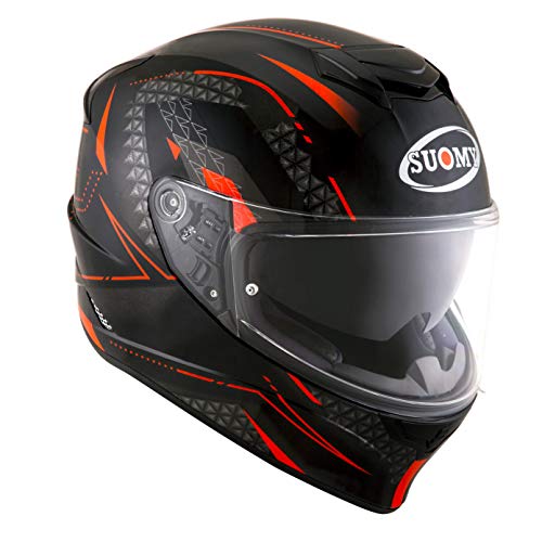 SUOMY KSST0009.4 Helmet, Hombre, Black Red, M