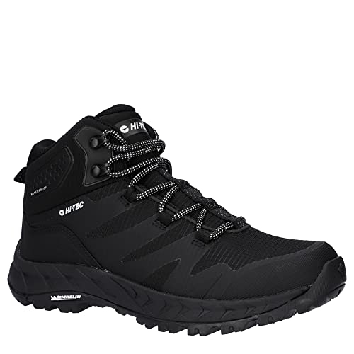 Hi-Tec Nytro Mid WP Mujer-Negro-UK5, Botas para Senderismo, Black, 38 EU