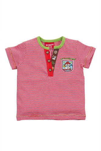 BONDI - Camiseta - Rayas - Manga corta - para bebé niño rojo rojo