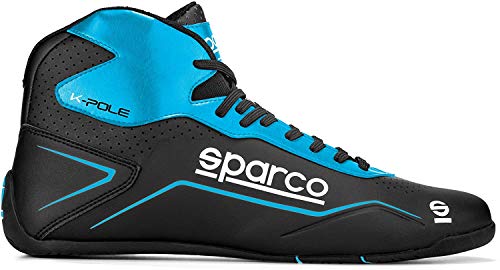 Sparco KART Zapatillas K-POLE, negro, 43 (_00126943NRGF)