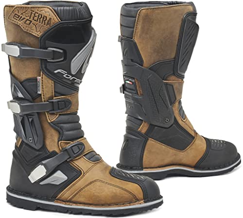 Forma botas moto Terra Evo WP homologuee CE marrón