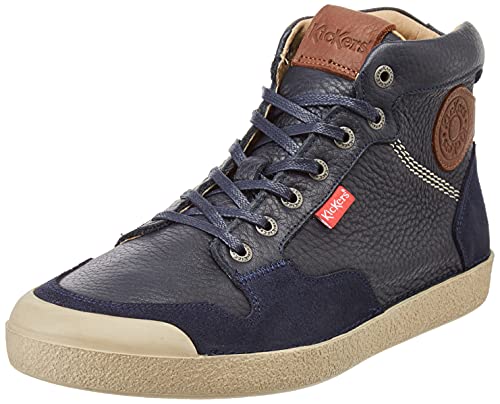 Kickers Trial High, Zapatillas Hombre, Azul Marino, 42 EU