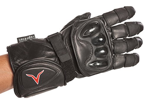 Moto Guantes Advance piel incl. Knox protectores