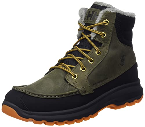 Helly Hansen Garibaldi V3, Botas de Senderismo para Hombre, Utility Green Black, 44 EU