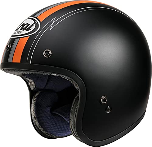 ARAI Freeway Classic Ride Casco Jet (Black/Orange,XL (61/62))