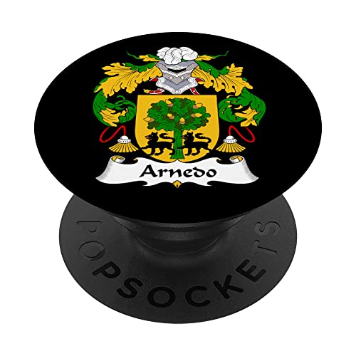 Escudo de armas Arnedo - Escudo de la familia PopSockets PopGrip Intercambiable