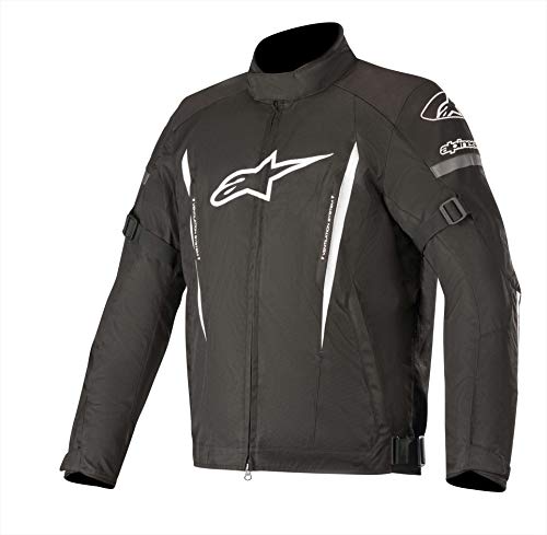 Alpinestars Chaqueta moto Gunner V2 Wp Jacket Negro Blanco, Negro/Blanco, XXL