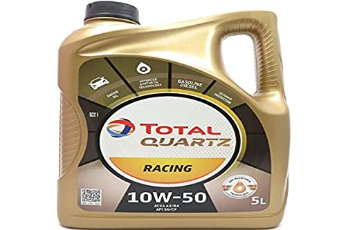 Total Aceite de Motor Quartz Racing 10W-50, 5 l