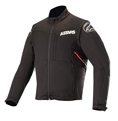 Alpinestars Session Race Chaqueta Motocross (Black/Red,L)