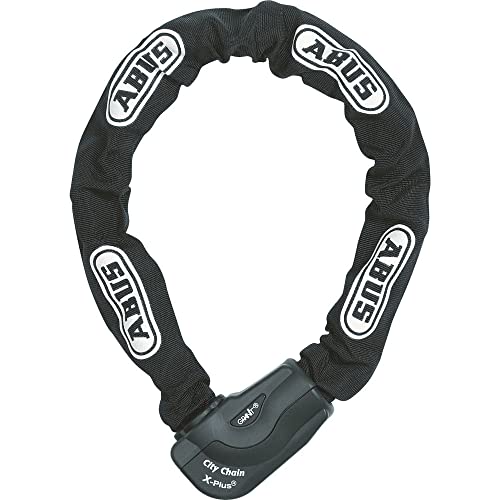 Abus CityChain 1060 Combinación de Candado y Cadena, Unisex, Negro, 140 cm