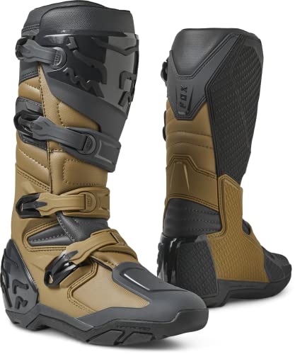 Fox Racing Botas de Motocross Comp X, Hombre, Verde Oscuro, 45 EU