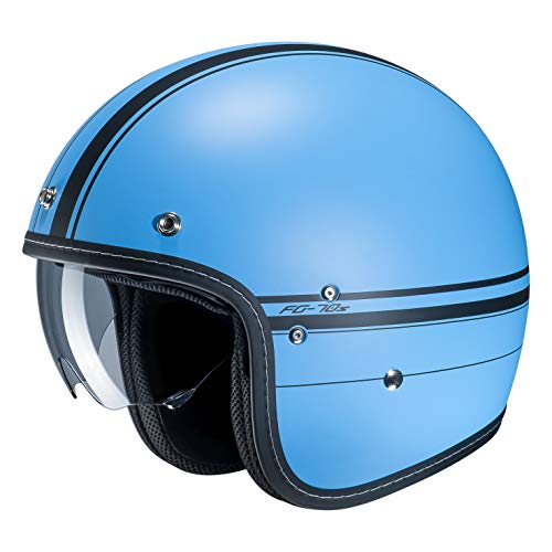 Cascos de moto HJC FG-70s LADON MC2SF, Bleu, XS