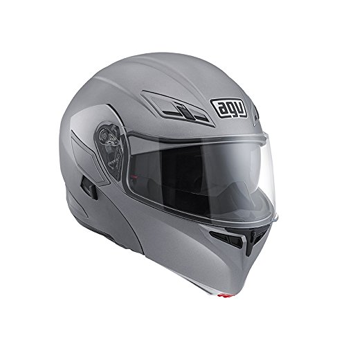 AGV Casco Compact E2205 Multi, Color Gris, Talla 7