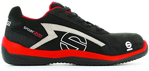 Sparco S0751645RSNR Zapatillas Sport EVO Negro Talla 45